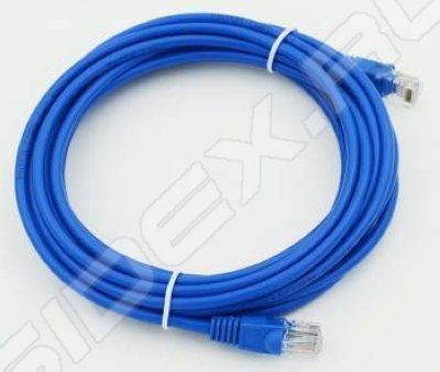     Patchcord molded 5E Copper 0.5m blue