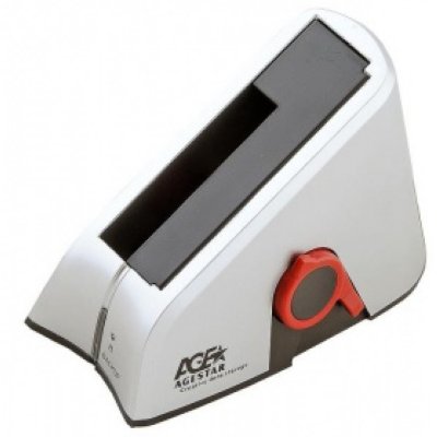 AgeStar SCBT - 2.5"&3.5" HDD eSATA USB2.0 Backup (Silver)