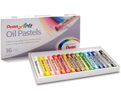   Pentel Arts Oil Pastels 16  PHN4-16