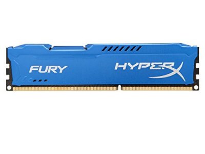 Модуль памяти Kingston HyperX Fury Blue PC3-10600 DIMM DDR3 1333MHz CL9 - 4Gb HX313C9F/4
