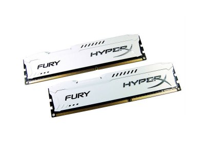   Kingston HyperX Fury DDR3 DIMM 1866MHz PC3-15000 CL10 - 8Gb KIT (2x4Gb) HX318C10F