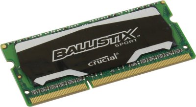   4Gb PC3-12800 1600MHz DDR3 DIMM Crucial Ballistix Sport CL9 BLS4G3D1609DS1S00CEU