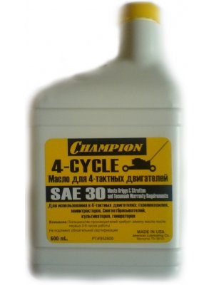  4- Champion SAE 30