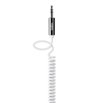   Belkin Mixit Coiled Cable AV10126cw06-WHT White