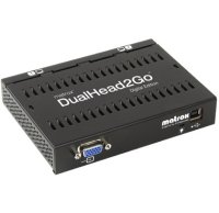 Коммутатор видеосигнала Matrox D2G-A2D-IF, DualHead2Go, Digital Edition enables you to attach two d