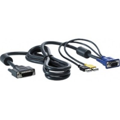 Кабель HP AF613A 1x4 KVM Console 6ft USB Cable