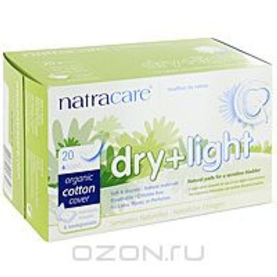     Natracare "Dry + Light", 20 