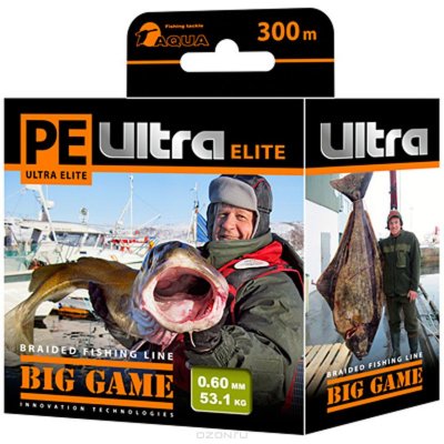   Aqua "PE Ultra Elite Big Game", : ,  0,6 ,  300 