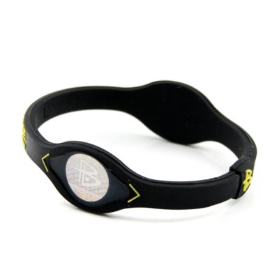  POWER BALANCE XS White Hologram Black/Yellow