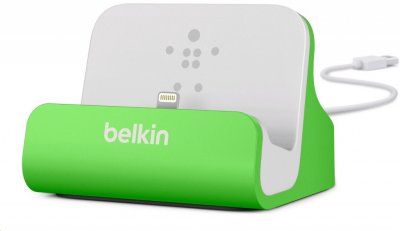  - Belkin ChargeSync Dock  iPhone 5 Green F8J045btGRN