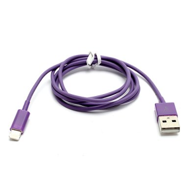   Kromatech Lightning to USB Cable for iPhone 5/iPad mini/iPad 4 Purple