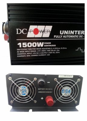 Автоинвертор DC Power DS-UPS1500/12 1500W (1500 Вт) преобразователь с 12 В на 220 В