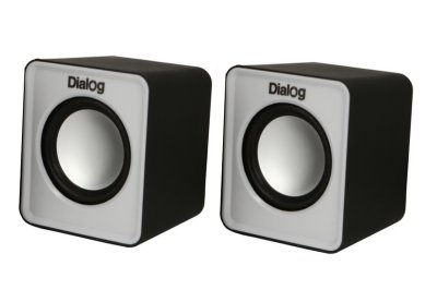  Dialog Colibri AC-02UP BLACK-WHITE - 2.0, 6W RMS, -,   USB