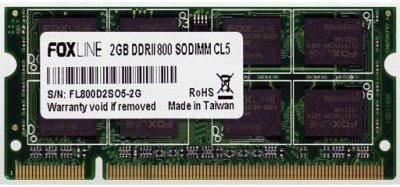     SO-DDR2 2Gb PC6400 800MHz Foxline FL800D2S5-2G CL5