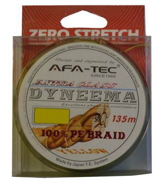   AFA-TEC Dyneema PEY12135 135m Yellow