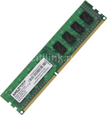 AMD R332G1339U1S-UGO   DDR3 2GB PC3-10600 1333MHz CL9 1.5V Green