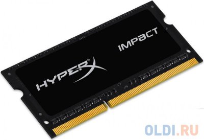     SO-DDR3 4Gb PC12800 1600MHz Kingston CL9 HX316LS9IB/4 HyperX Impact