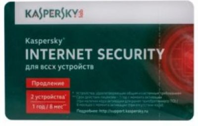  Kaspersky Internet Security Multi-Device Russian Edition 3-Device 1 year Renewal Card Blac