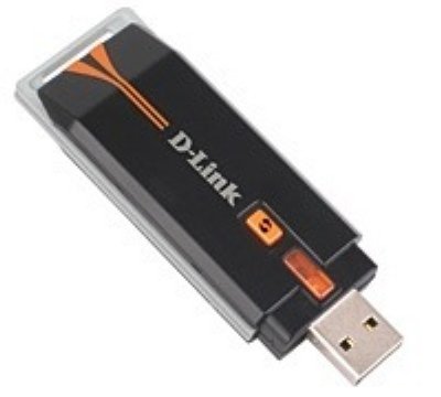  D-Link DWA-125/B1A 802.11b/g Wireless USB Adapter (150Mbps, 2.4GHz, WEP,WPA & WPA2)
