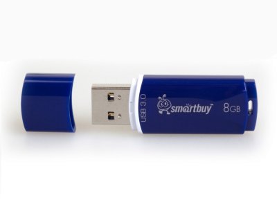 USB - Smartbuy USB Flash 8Gb - Crown Blue SB8GBCRW-BL