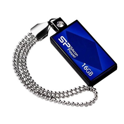 - Silicon Power Touch 810 16Gb blue USB 2.0 (SP016GBUF2810V1B)