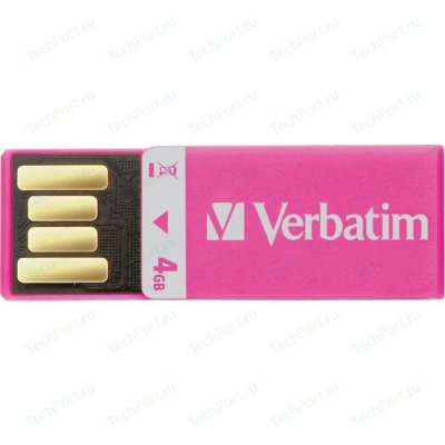- Verbatim 4GB Clip-it Slim/  (43910)
