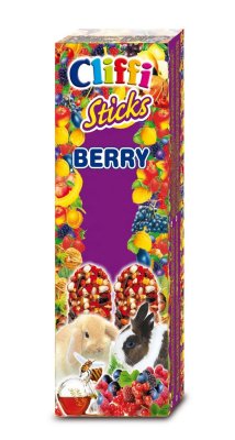 110    :       (Sticks rabbits with wild berries an