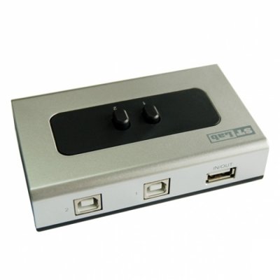 Переключатель 2*USB2.0 (BM) -) USB 2.0 (AM), ST-LAB G-110