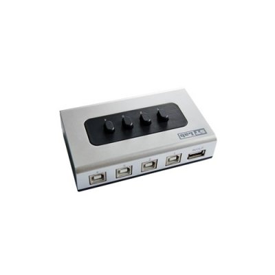 Переключатель 4*USB2.0 (BM) -) USB 2.0 (AM), ST-LAB G-130