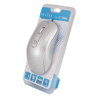  OKLICK Optical Mouse (155M) (RTL) USB 4btn+Roll (868548)
