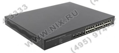  MultiCo (EW-P70244) Ethernet Switch (20UTP 10/100/1000Mbps PoE + 4Combo 1000BASE-T/SFP)