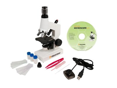  Celestron Digital Microscope Kit (44320) (, 600x, USB-, 2xAA)