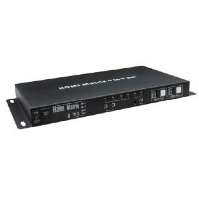 OSNOVO MX-Hi402 Коммутатор Матричный HDMI сигналов, 4 вх./2 вых. Поддерживает HDMI1.4a,HDCP1.2, разр