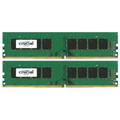Crucial CT2K8G4DFD8213   DDR4 16GB (2*8GB) PC4-17000 2133MHz CL15 DR x8 Unbuffered DIMM