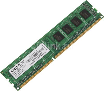   8Gb PC3-10600 1333MHz DDR3 DIMM AMD R338G1339U2S-UGO OEM green