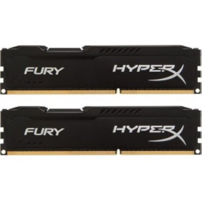   DDR-III 8Gb 1333MHz PC-10600 Kingston HyperX Fury (HX313C9FBK2/8) (2x4Gb KIT)