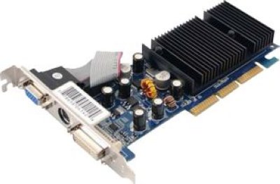 InnoVISION N006-CBD2  AGP NVIDIA GeForce FX6200 w/512MB GDDR2 64Bit 350/533MHz DVI/VGA/TV-