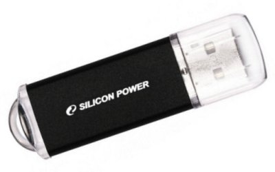 USB - Silicon Power USB Flash 4Gb - UFD Ultima II-I Black SP004GBUF2M01V1K