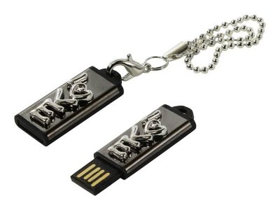   8GB USB Drive (USB 2.0) ICONIK  (MTF-LOVES-8GB)