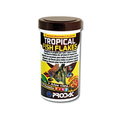 0.02     PRODAC Tropical fish flakes   . .   100 