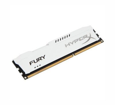 Модуль памяти Kingston HyperX Fury White PC3-15000 DIMM DDR3 1866MHz CL10 - 8Gb HX318C10FW/8