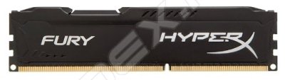Модуль памяти Kingston DDR3 DIMM 4GB (PC3-10600) 1333MHz HX313C9FB/4 HyperX Fury Black Series CL9