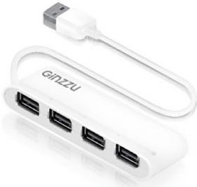  USB 2.0 HUB Ginzzu GR-487UB, 7 , 