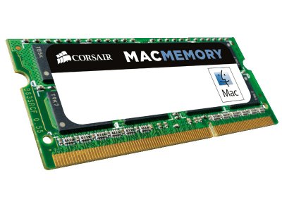   Corsair Mac Memory DDR3 SO-DIMM 1333MHz PC3-10600 CL9 - 4Gb CMSA4GX3M1A1333C9