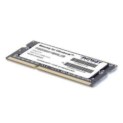   SO-DIMM DDR3L 8GB Patriot PSD38G1600L2S for Ultrabook 1600MHz CL11 1.35V (retail)