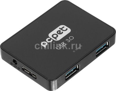 USB- PC PET BW-U3020A Black (4xUSB3.0)