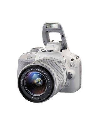  Canon EOS 100D Kit white 18Mpix 18-55IS STM 3" 1080p SDHC TouLCD    LP-E1