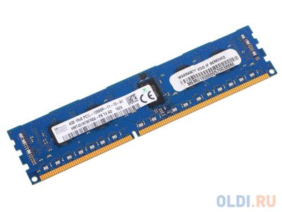   4Gb PC3-12800 1600MHz DDR3 DIMM ECC SuperMicro MEM-DR340L-HL04-ER16