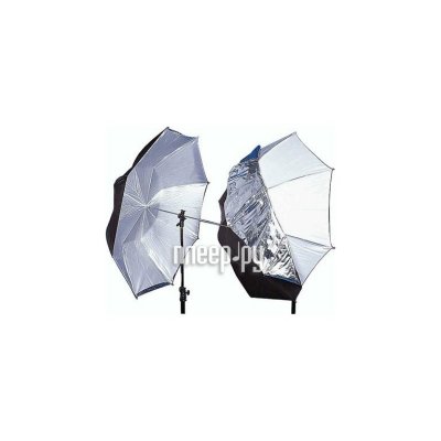  Lastolite 80cm Dual Duty Umbrella 3223 Silver/Black/White