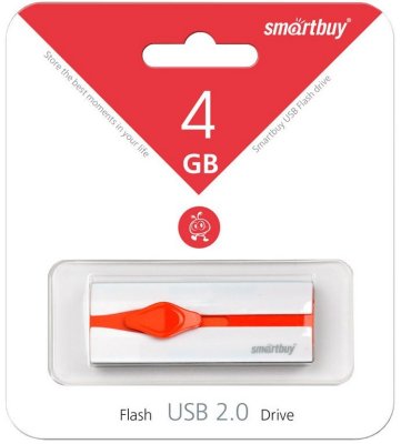 USB - Smartbuy USB Flash 4Gb - Comet Black SB4GBCMT-K